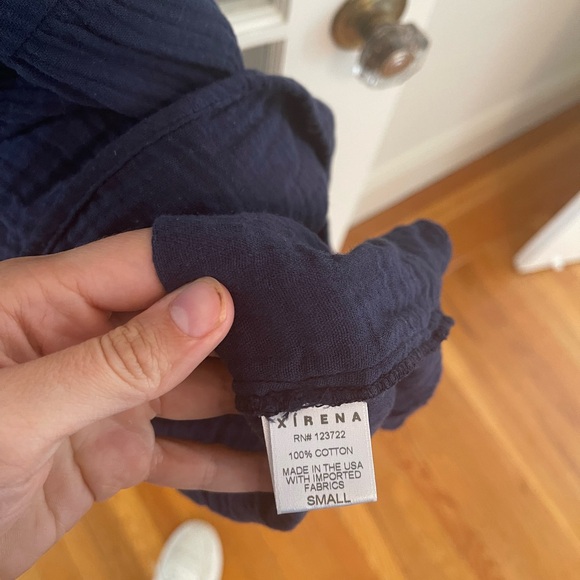 Navy blue maxi lightweight sundress - Picture 6 of 7